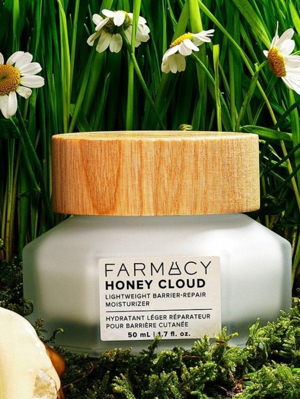 Farmacy Honey Cloud Skin Barrier Boosting Face Moisturizer 1.7 OZ NEW k-beauty